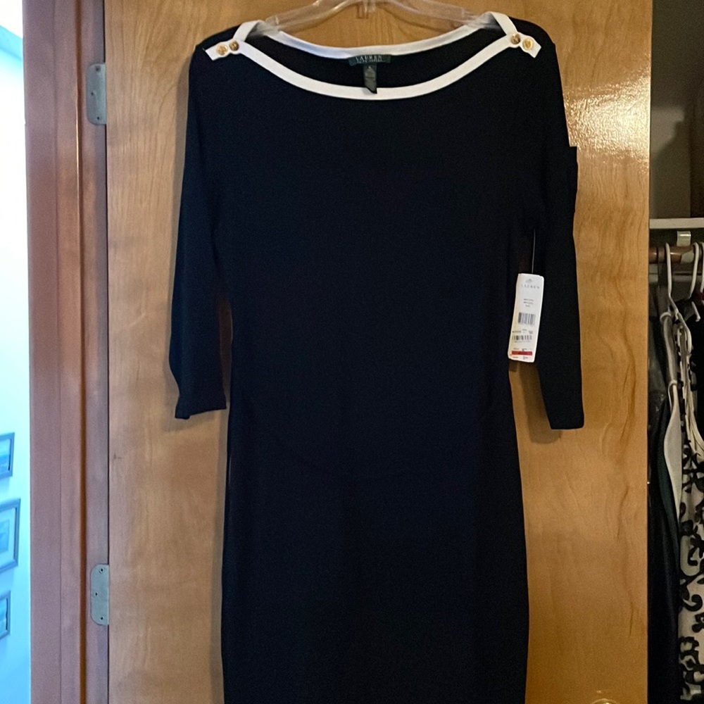 Ralph Lauren black dress NWT